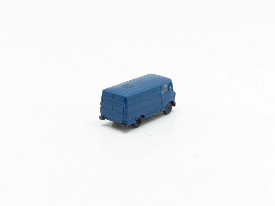 WIKING CAMIONNETTE FOURGON MERCEDES MB TRANSPORTER BLEU - ECHELLE N 1/160 - Photo 2/4