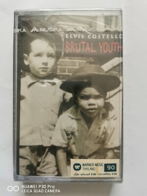 Elvis Costello Brutal Youth FACTORY SEALED CASSETTE ALBUM | eBay