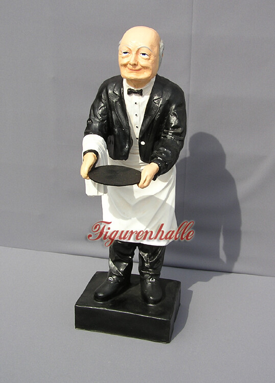 Haus Butler Butlerfigur Figur Antik Deko old man Opa Stummer Diener Dekoration