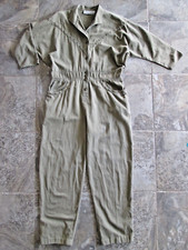 Vintage Joan Walters Petites Jumpsuit 12 32x25 Medium Large High Green Romper