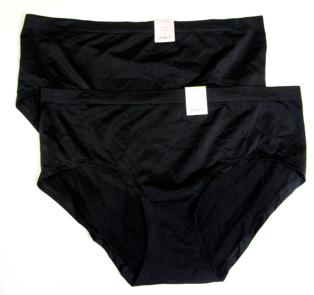 Auden Women's Plus Size Hipster 2 Pack Panties 3X (2426) eBay