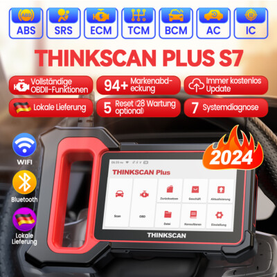 ThinkCar OBD2 Diagnosegerät KFZ Scanner Auslesegerät 7 System ABS SRS ECM TCM AC