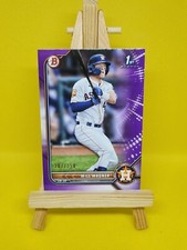 2022 1st Bowman Paper Will Wagner Prospects Purple Border 207/250 Houston Astros