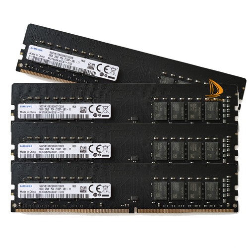Samsung 4x 16GB 2RX8 PC4-2133P DDR4 17000MHz CL15 UDIMM Desktop Memory RAM Model - Picture 6 of 11