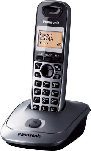 Panasonic KX-TG2511 DECT Téléphone Appelant ID Gris - Photo 2/4