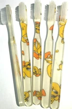 10-PACK FUN Vintage NEW Designer Toothbrush By Alan Stuart New York