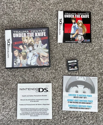 Nintendo:  Trauma Center:  Under the Knife  DS 2005 -all original, complete