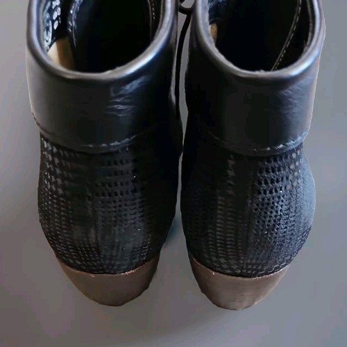 Wolky Comfort Boots 07983-901 BLACK DROPS Jacquerie WOMEN'S Size 39 (US 8.5) - Picture 6 of 11
