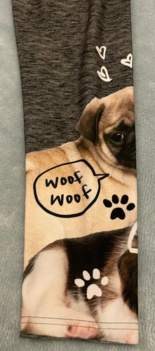 Justice Girls 2 pr Animal Leggings Size 18 - Picture 7 of 8