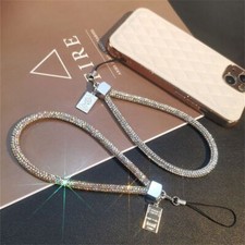 Wrist Chain Diamonds Phone Lanyard Rhinestone Neck Strap for Phone Accessories◈