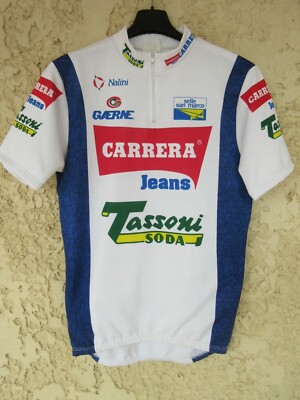 No Maillot Cyclisme Cycliste Veste Hiver Carrera Chiappucci Pantani