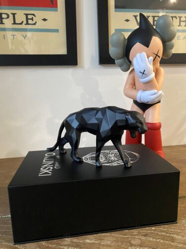 Orlinski Panthère Noir Panther Matt Black edition de Richard Orlinski neuf 2024 - Foto 6 di 20