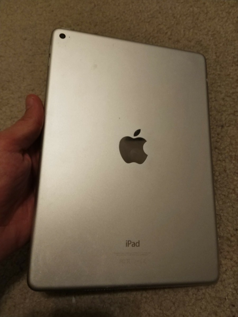 Apple iPad Air 2 9.7in Retina Display Tablet 64GB, Silver/White