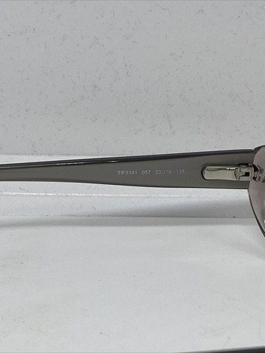 Tom Ford Eyeglasses Frame Italy With Hard Case Gray Translucent TF5141 53-16-135 - Picture 6 of 9