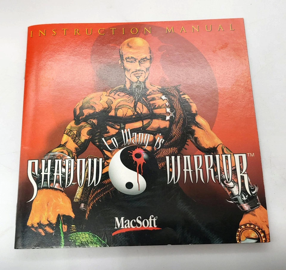 Lo Wang Is Shadow Warrior CD-ROM and Instruction Manual Booklet for Mac - Image 2 of 4