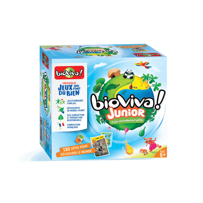 Jeu de société Bioviva Junior pour animer vos soirées en famille