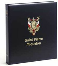 DAVO 4030 Luxe stamp album St.Pierre & Miquelon 1885-1976