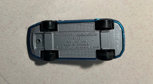 *NEAR MINT* Matchbox Lesney Porsche 928 No.58 1979 Metalflake Blue Hinged Doors - Picture 7 of 7