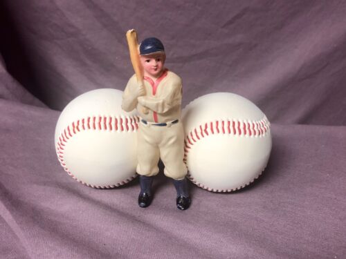 Lot Vintage Hallmark Baseball S&P Shakers & RARE Figurines Baseball Celluloïd JAPON - Photo 1 sur 9