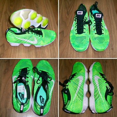 Nike WMNS Flyknit Zoom Agility 'Volt Green' Schuhe 698616 701 US 8,5 ULTRA RARE