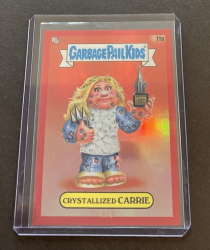 2024 Topps GPK Chrome Series 7 Crystallized Carrie Red /5 #11a Music Awards