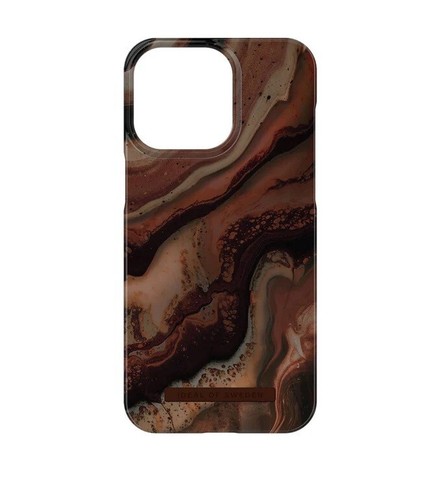 Genuine IDEAL of Sweden Designer Fashion Case for iPhone 15 Pro Max - Dark Amber - Picture 3 of 3