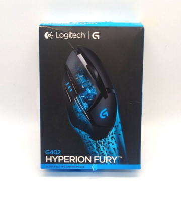Logitech Gaming G402 Maus Hyperion Fury USB Kabelgebunden - Schwarz (910-004067)