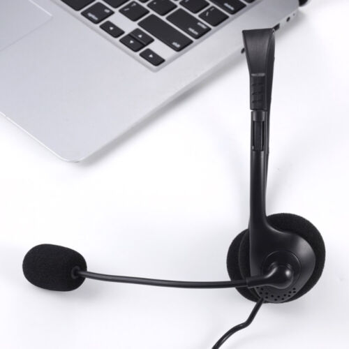 USB Headset Kopfhörer mit Mikrofon Noise Cancelling für PC Computer Anruf Chat - Bild 11 von 15