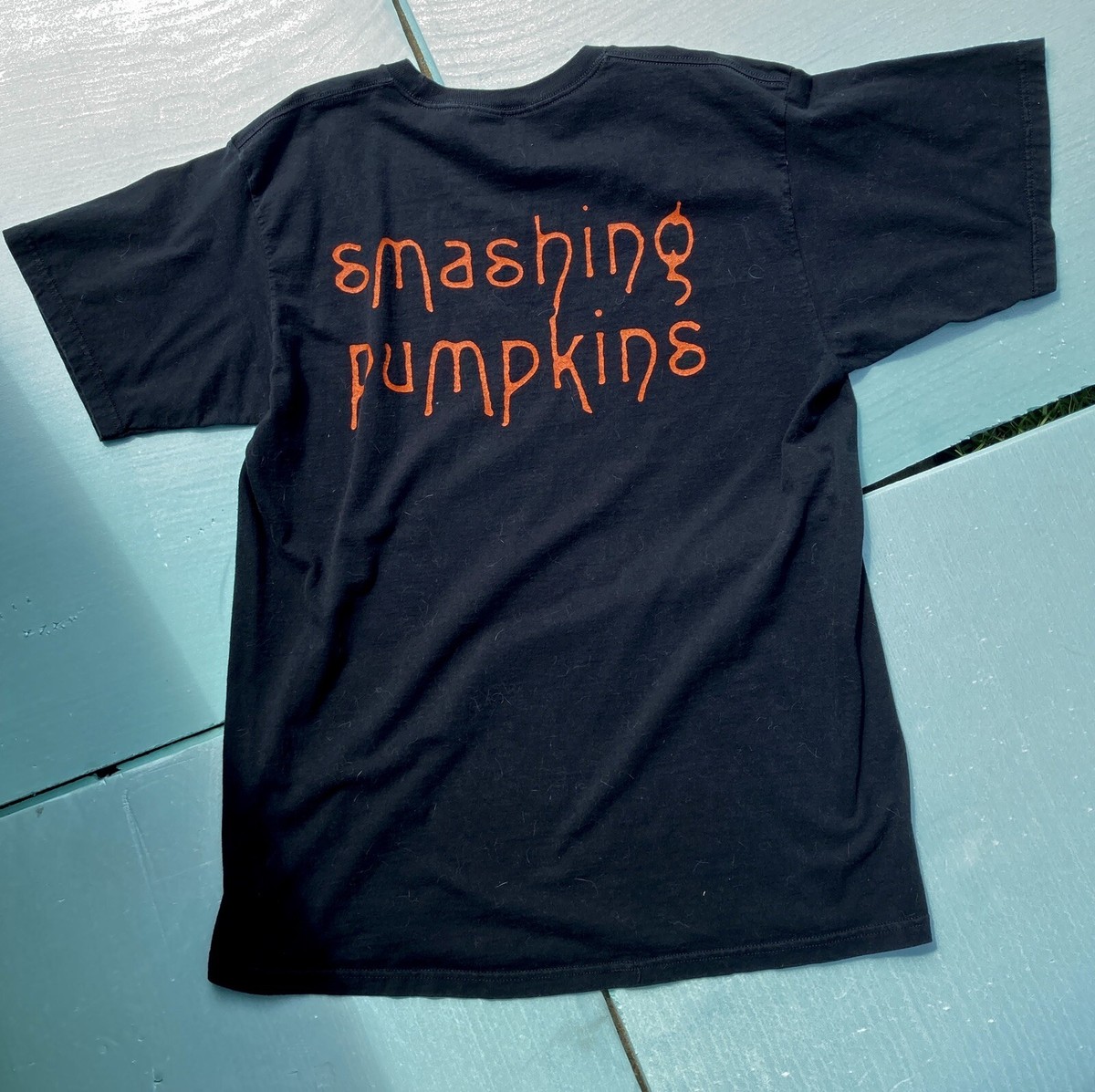 [激レア]90s〜、Smashing Pumpkins Tシャツ XL 🔥 Official Vintage T Shirt Smashing pumpkins 99s The