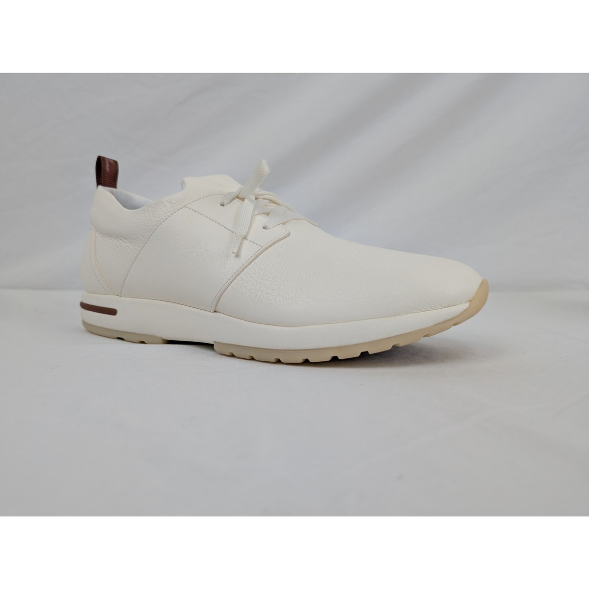 Loro Piana 360 LP Flexy Walk Man Metal Free Deer Sneakers in White