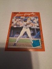 1990 Donruss Juan Gonzalez *ERROR* Reversed Negative