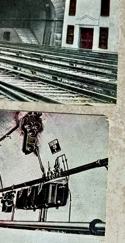 The Pennsylvania Tunnels N Y Lot Of 2 Antique Post Cards Unused Divided Back - Image 2 of 4