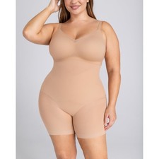 Honeylove SuperPower Short Sand Beige High Waisted Shapewear 1X HLSW05
