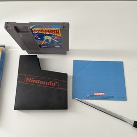 To The Earth Game For Nintendo Entertainment System NES Boxed & Complete