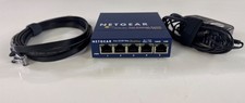 Netgear FS105 v2 ProSafe 5 Port 10/100 Switch with Cable  Power Supply