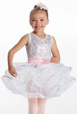 Dance Pre-Owned Costume Intermediate Child Pink Weissman 15347 Ballet Tap
