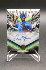 Chandler Simpson 2023 Inception #BPA-CSN Gold Foil Auto 1/50 Bookend