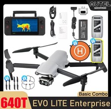 Autel Robotics EVO Lite Enterprise 640T Thermal Imaging Autel Drone Batteries x2