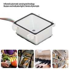 Barcode Scanner 2D Embedded Wired USB Infrared Auto Sensing Desktop Barcode LW