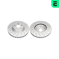 2X Bremsscheibe Optimal BS-8624HC FüR W211 S211 SL Klasse Mercedes Model R230