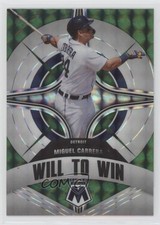 2022 Panini Mosaic Will to Win Green Mosaic Prizm Miguel Cabrera #WW-8 18ia