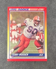 1990 Score #632 Terry Wooden Rookie Card. rookie card picture