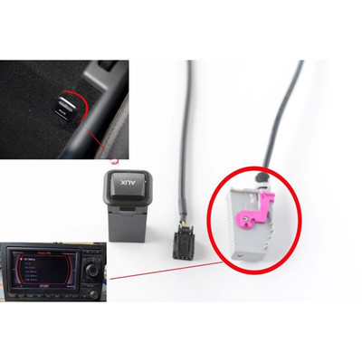 Für RNS-E Navigationssystem Auto AUX IN Steckdose In-Car Entertainment Upgrade