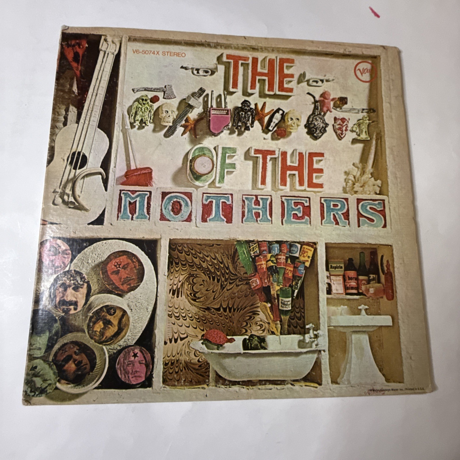ZAPPA & The **** Of The Mothers, Verve V6-5074X 1st Pressing 1969 LP, Vinyl EX
