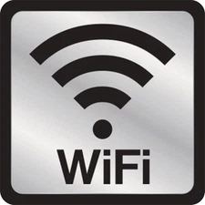 Hy-Ko WIFI Symbol Plaque 497 Hy-Ko 497 029069004972 Mylar