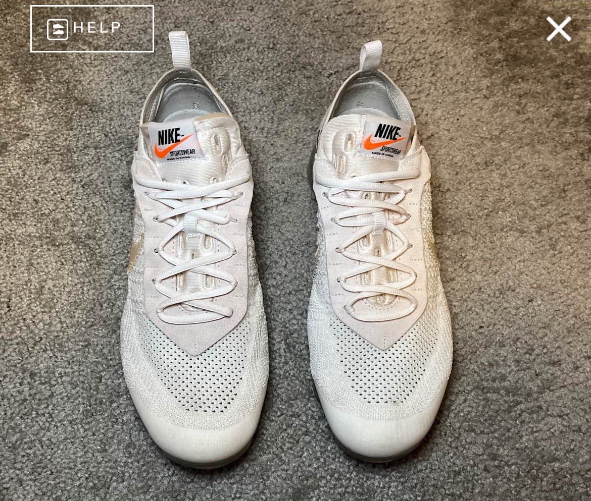 OFF WHITE X NIKE nike off white x air vapormax parte 2