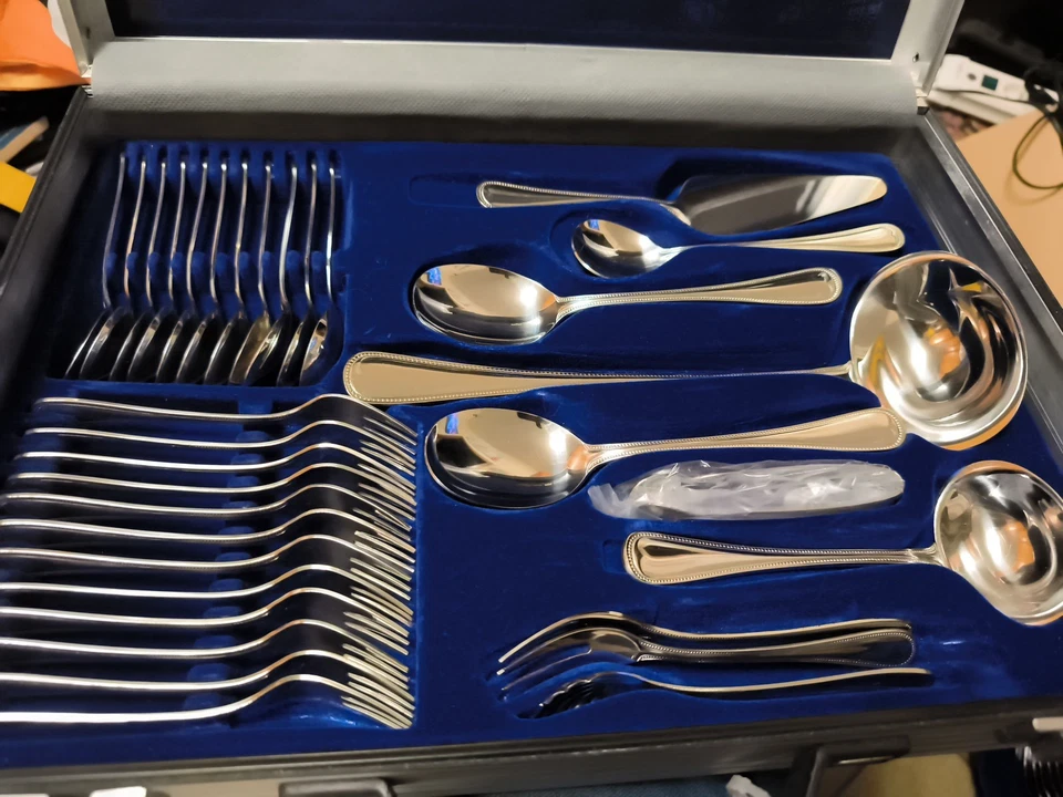 SBS Besteck Venedig Neu Hartglanz Versilberung edel elegant  70 tlg. - Bild 2 von 4