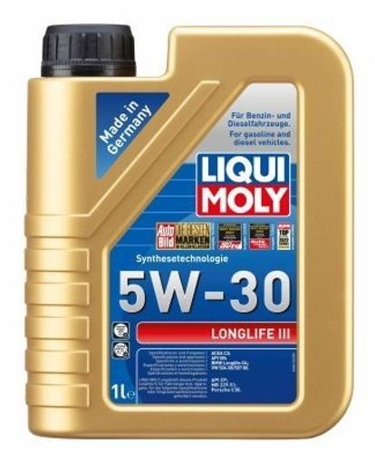 Fits LIQUI-MOLY 20820 Engine Oil, Longlife III 5W-30