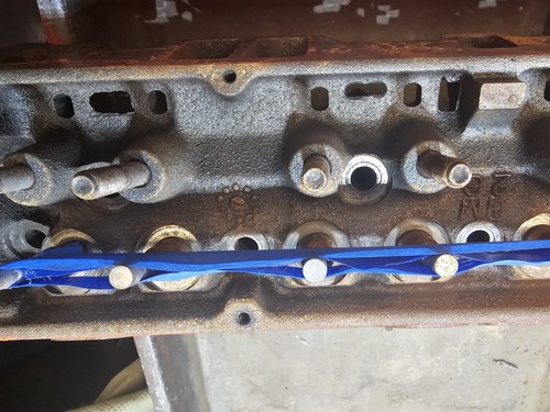 1969 Camaro Z28 Corvette 3927186 Cylinder Head Dated G 31 9 H 2 9 Good Core Pair - Bild 4 von 24