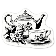 Aufkleber Sticker "Tee" (DW040427)